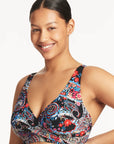 Sea Level - Bohemia G Cup Cross Front Bra - Larx