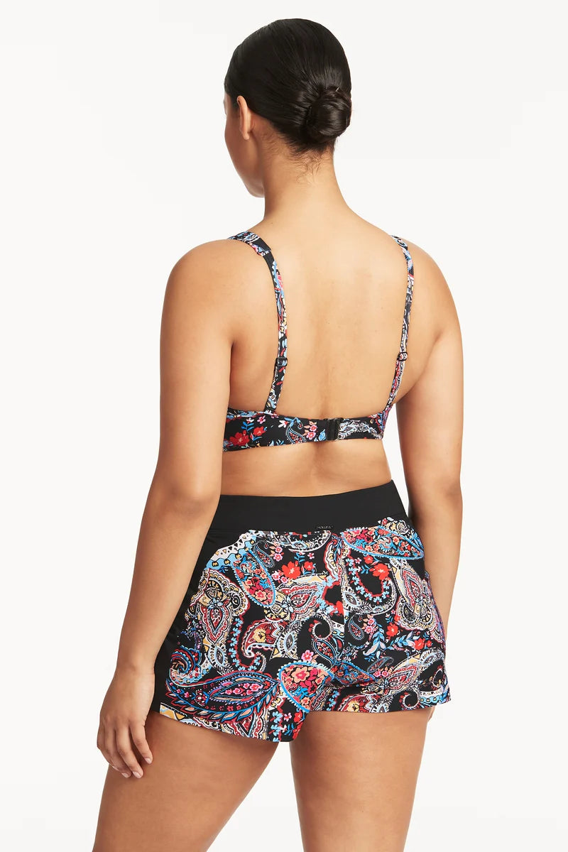 Sea Level - Bohemia G Cup Cross Front Bra - Larx