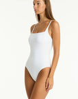 Sea Level - Spinnaker Square Neck One Piece - Larx