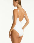 Sea Level - Spinnaker Square Neck One Piece - Larx
