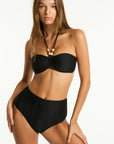 Sea Level - Caracus Panelled High Waist Pant - Larx