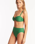 Sea Level - Honeycomb Retro High Waist Pant - Larx