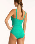 Sea Level - Capri Cross Front One Piece - Larx