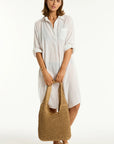 Sea Level - Salt Long Cover Up in White