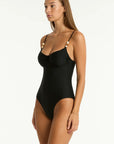 Sea Level - Caracus Balconette Bra One Piece - Larx