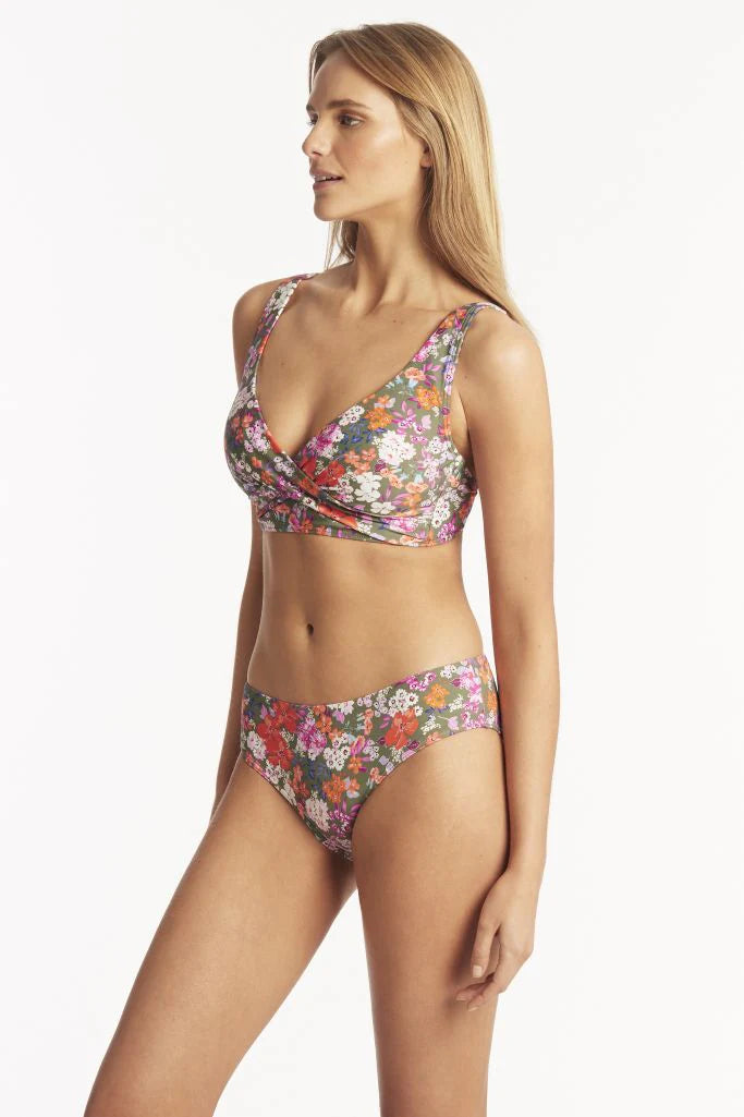 Sea Level - Parkland Mid Bikini Pant - Larx