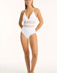 Sea Level - Drift Longline Halter One Piece - Larx