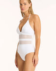 Sea Level - Drift Longline Halter One Piece - Larx