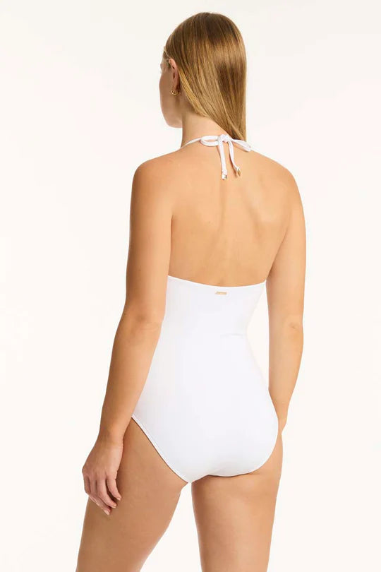 Sea Level - Drift Longline Halter One Piece - Larx