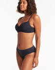 Sea Level - Essentials Mid Bikini Pant - Larx