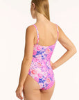 Sea Level - Fiesta Square Neck Bralette One Piece - Larx