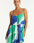 Sea Level - Sublime Tie Back Short Sundress - Larx