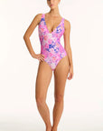 Sea Level - Fiesta Longline Tri One Piece - Larx