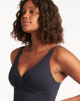 Sea Level - Essentials Cross Front Multifit One Piece - Larx
