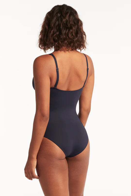 Sea Level - Essentials Cross Front Multifit One Piece - Larx