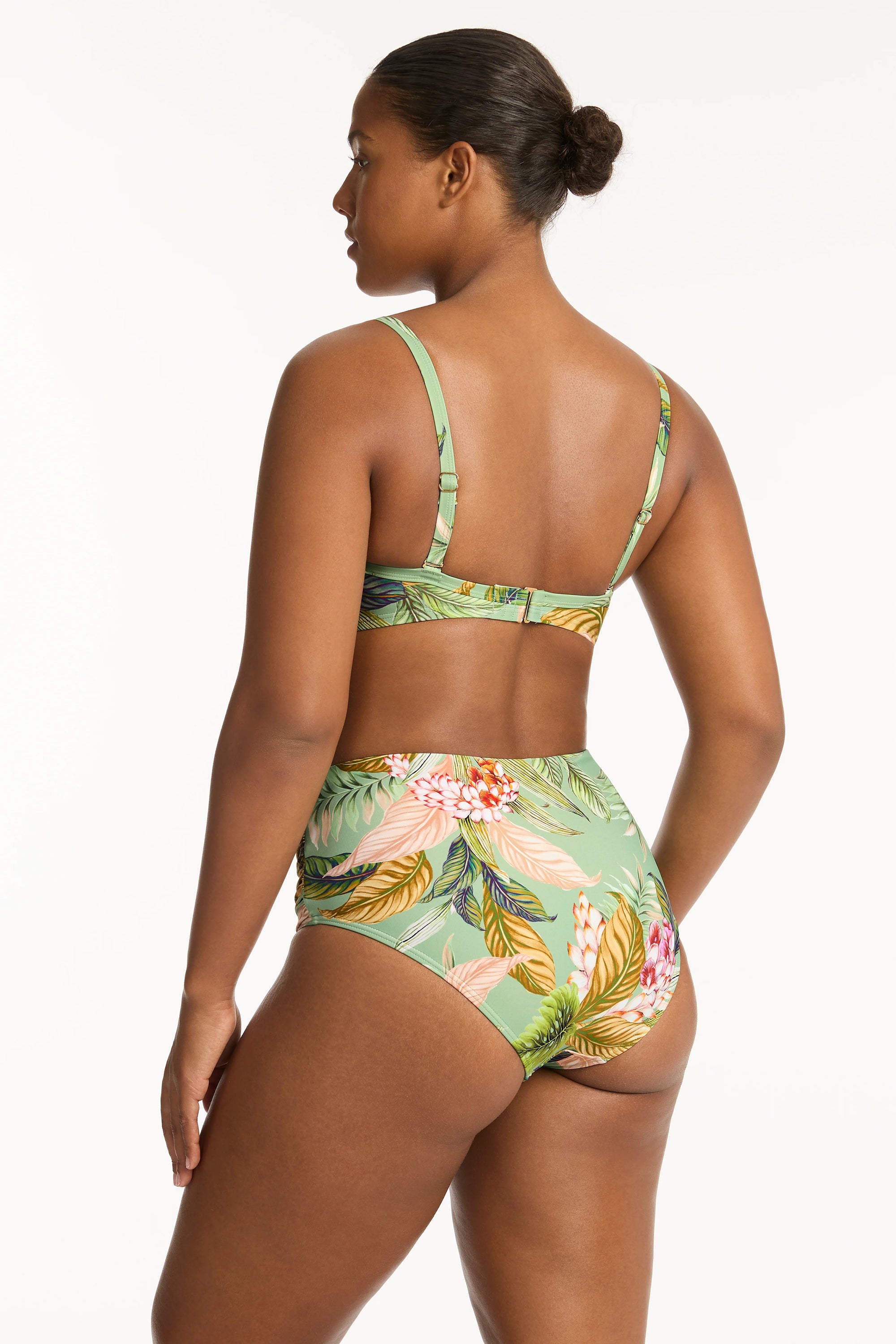 Sea Level - Lost Paradise Cross Front Moulded Cup Bra - Larx