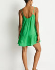 Sea Level - Sunset Short Sundress in Kelly Green