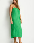 Sea Level - Sunset Tie Back Sundress in Kelly Green