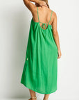 Sea Level - Sunset Tie Back Sundress in Kelly Green