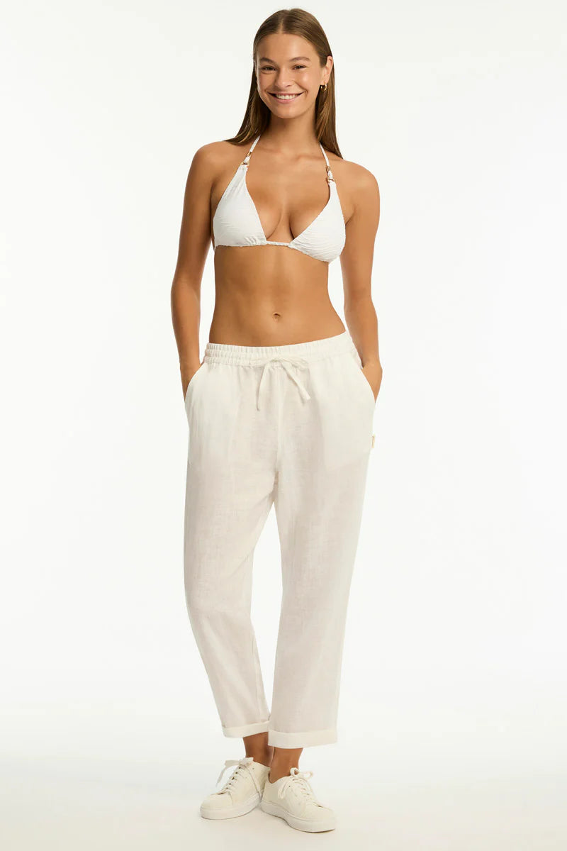 Sea Level - Tidal Linen Beachcomber Pant - Larx