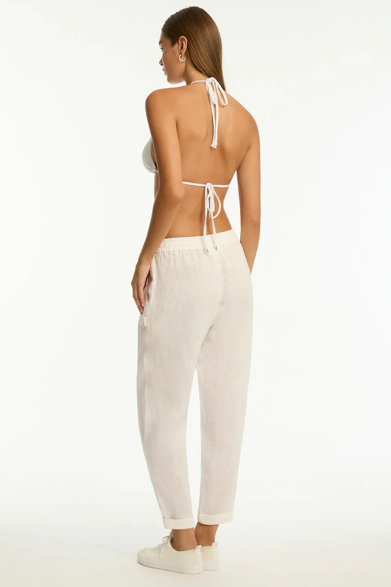 Sea Level - Tidal Linen Beachcomber Pant - Larx