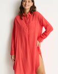 Sea Level - Salt Long Cover Up in Red