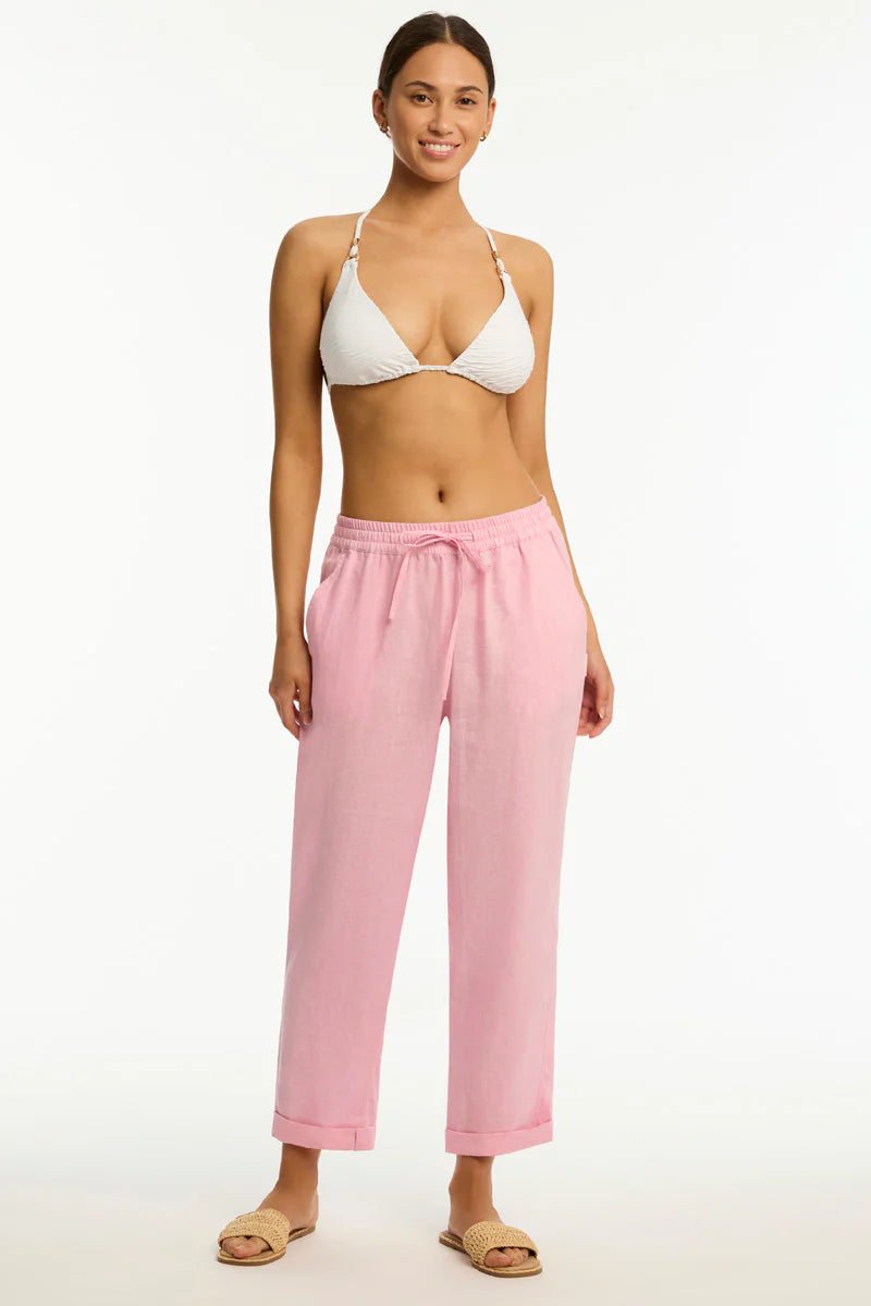 Sea Level - Tidal Linen Beachcomber Pant - Larx