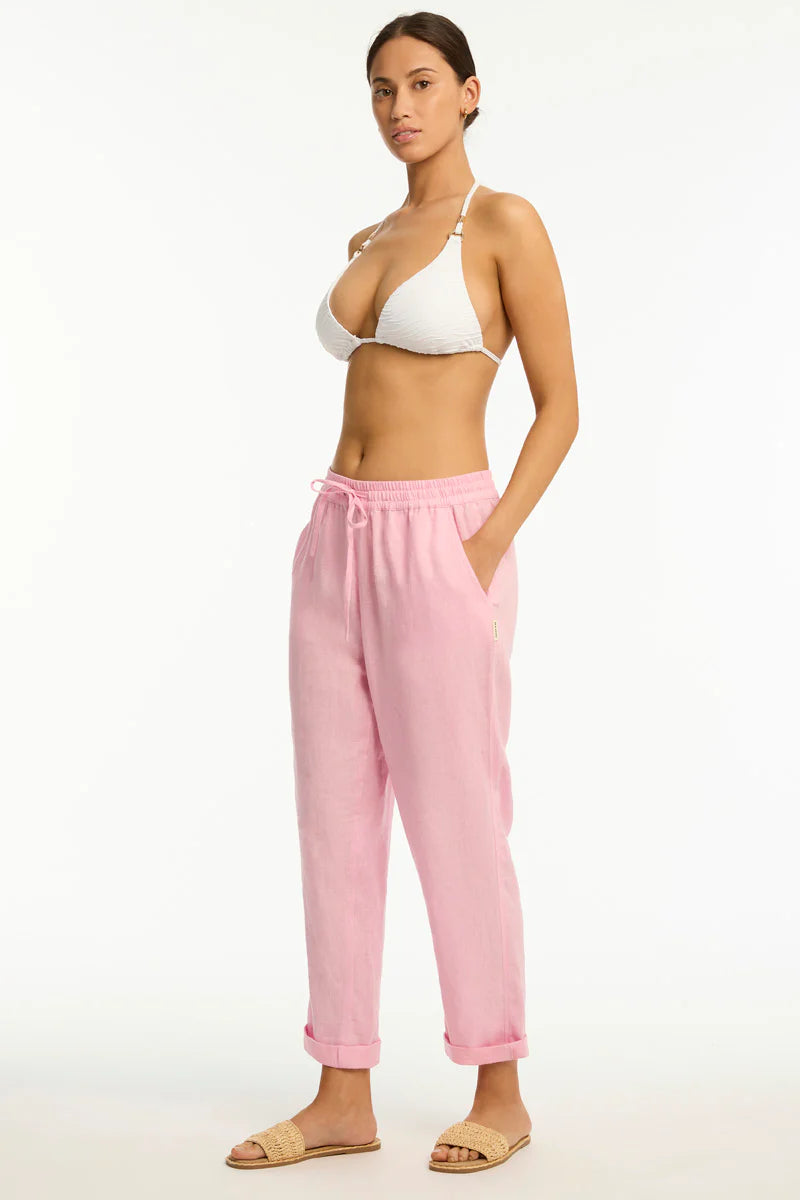 Sea Level - Tidal Linen Beachcomber Pant - Larx