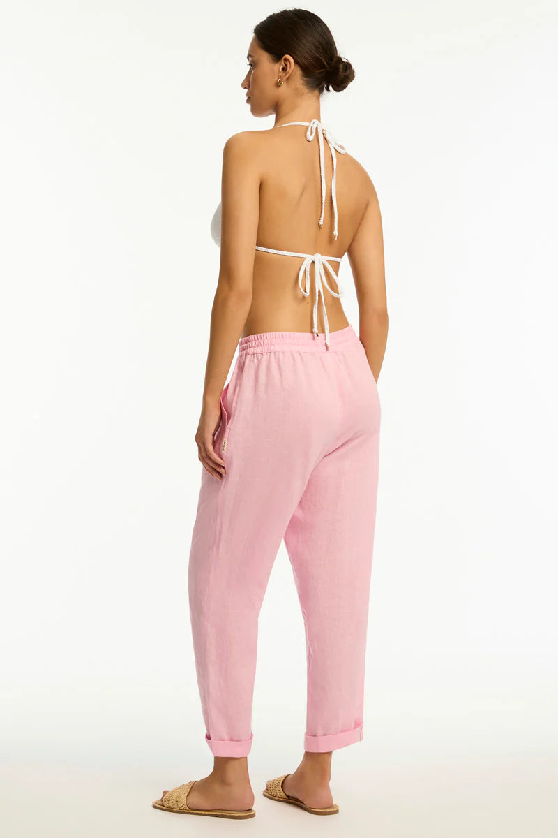 Sea Level - Tidal Linen Beachcomber Pant - Larx