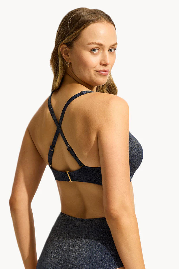 Seafolly - Poolside DD Fixed Tri Bra - Larx
