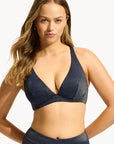 Seafolly - Poolside DD Fixed Tri Bra - Larx