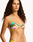 Seafolly - Cuba Ring Front Bralette - Larx