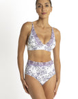 Sunseeker - Alaska Wide Band Tri Bralette - Larx