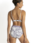 Sunseeker - Alaska Wide Band Tri Bralette - Larx