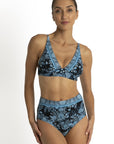 Sunseeker - Alaska Wide Band Tri Bralette - Larx