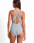 Sunseeker - Geomath Cross Back Mastectomy One Piece