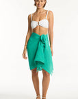Sea Level - Sunset Frayed Sarong