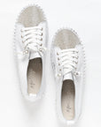 Ameise - Sky Leather Diamante Sneaker - Larx