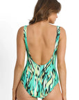 Sunseeker - Wilder Mesh Twist Front One Piece - Larx