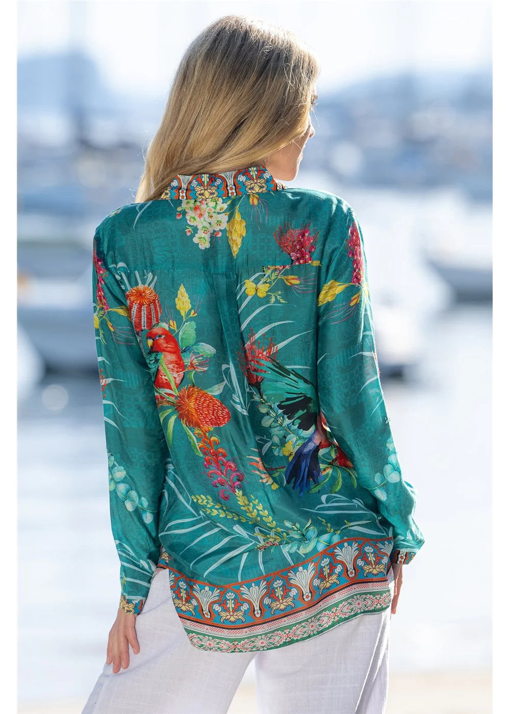 Cienna - Polly Blossom Shirt - Larx