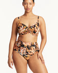 Sea Level - Troppica High Waist Gathered Pant - Larx