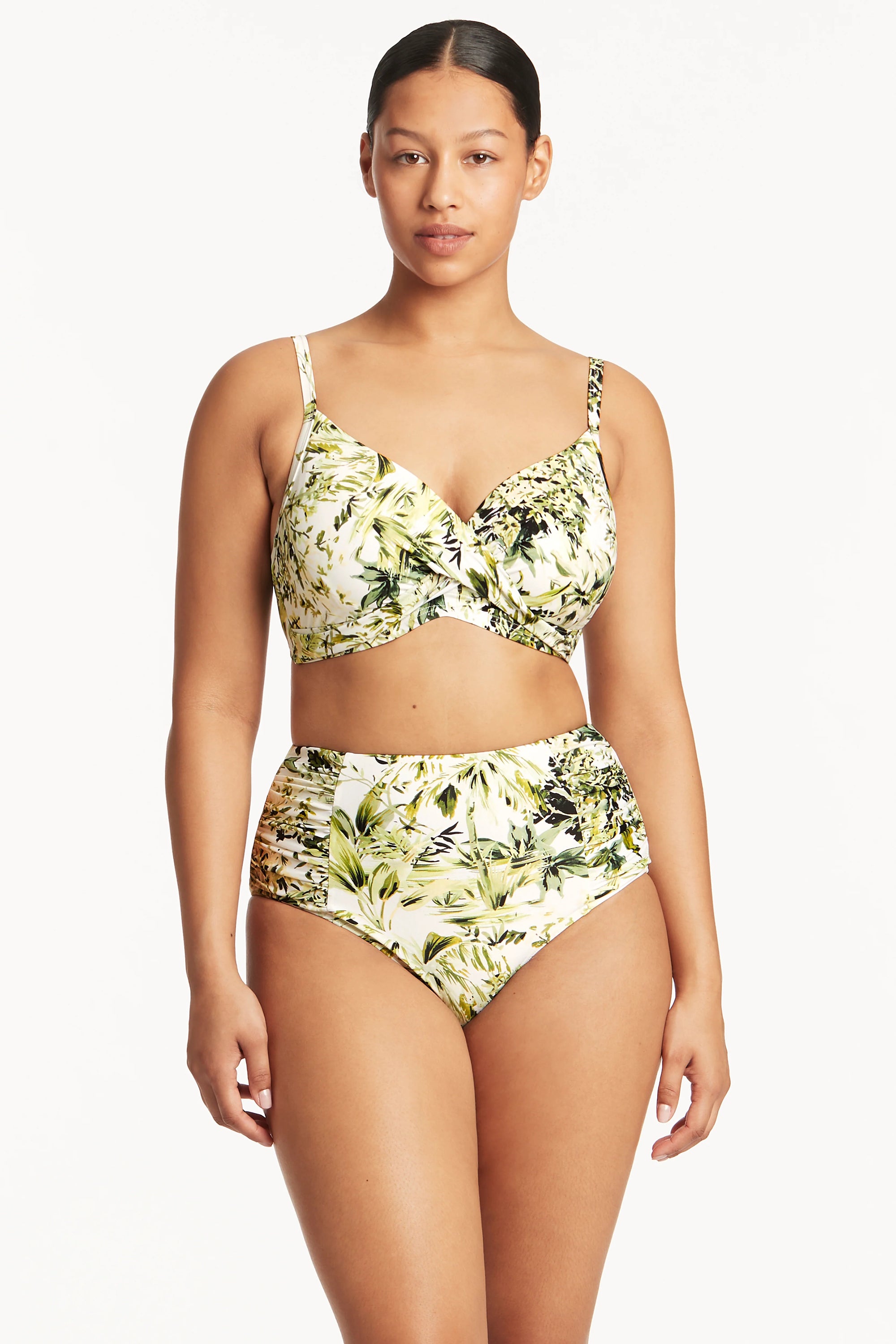 Sea Level - Troppica High Waist Gathered Pant - Larx