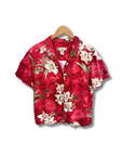 Vintage Hawaiian Shirt - Red