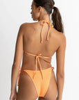 Rhythm - Breeze Tie Side Hi Cut Pant - Orange - Larx