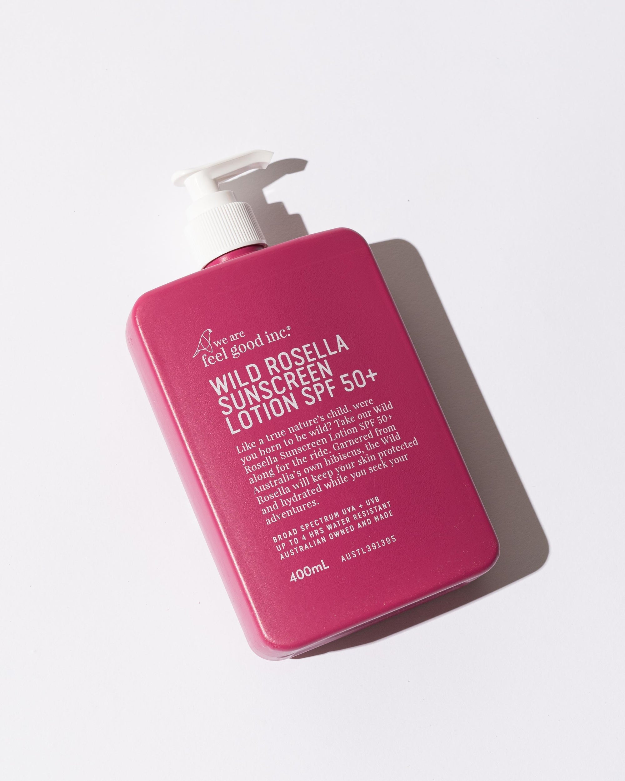 We Are Feel Good Inc. - Wild Rosella Sunscreen lotion 400ml - Larx