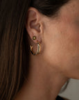 Kemi Designs - Sardine Hoop Earrings