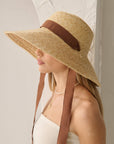 Cara Ribbon Straw Hat