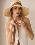 Cara Ribbon Straw Hat
