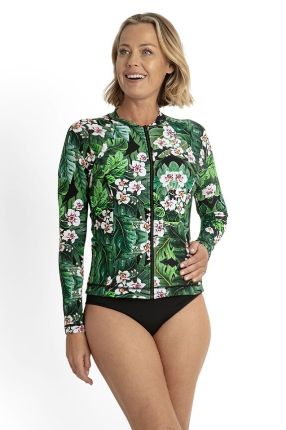 Jantzen - Select Zip Front Rash Vest - Larx