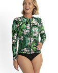 Jantzen - Select Zip Front Rash Vest - Larx